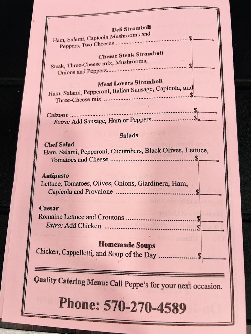 Peppe's Pizza & Subs
